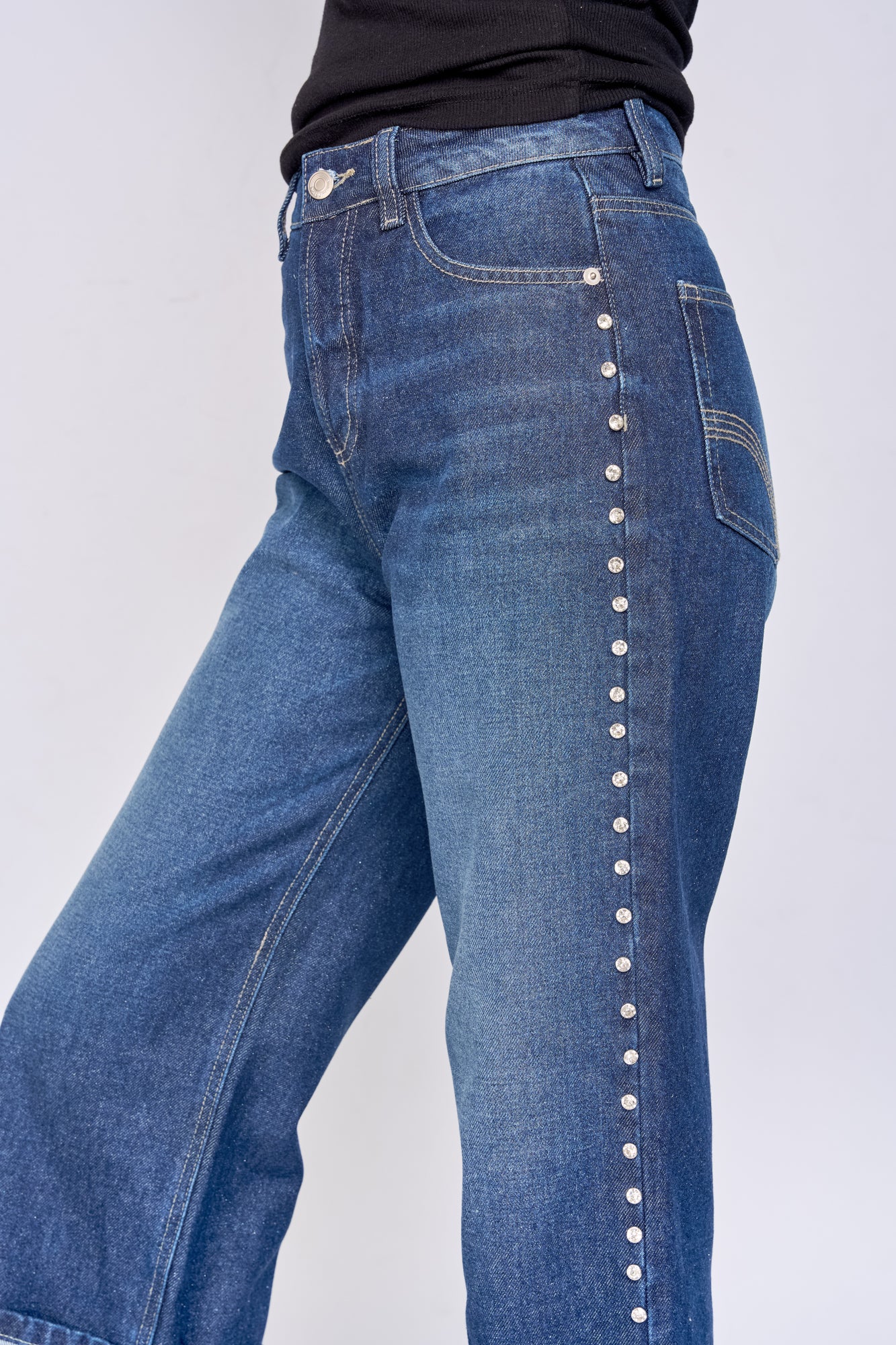 Stud Flare Jean 039