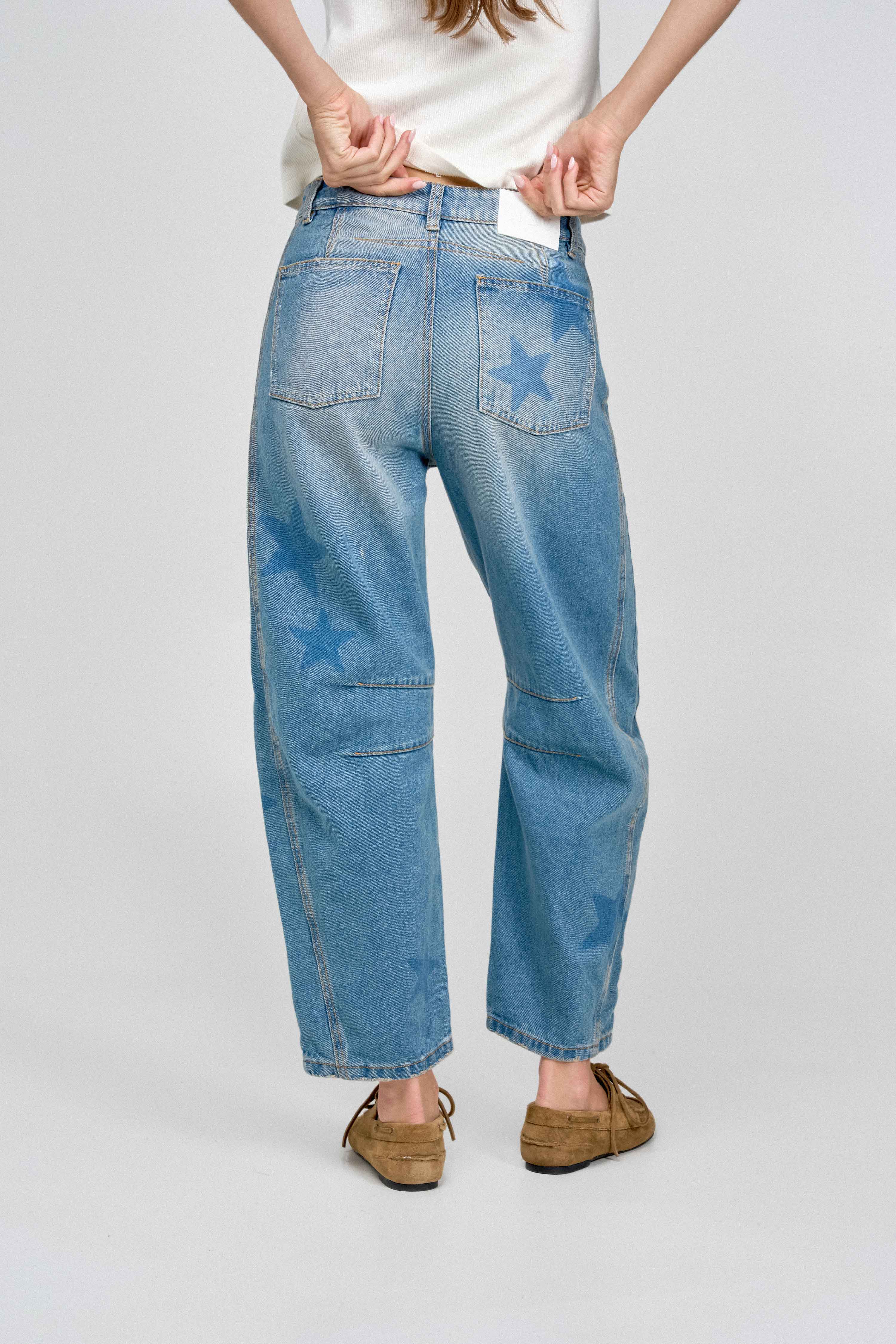 Soft star barrel jean 177