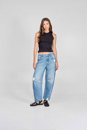 Soft barrel jean 181