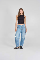 Soft barrel jean 181