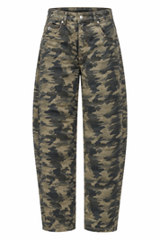 Camo barrel jean 201