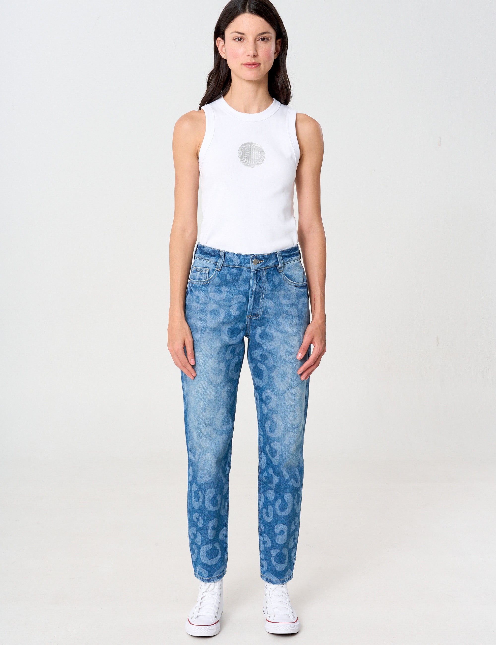 jean, leopardo, denim 