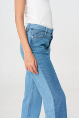 Block Straight Jean 079