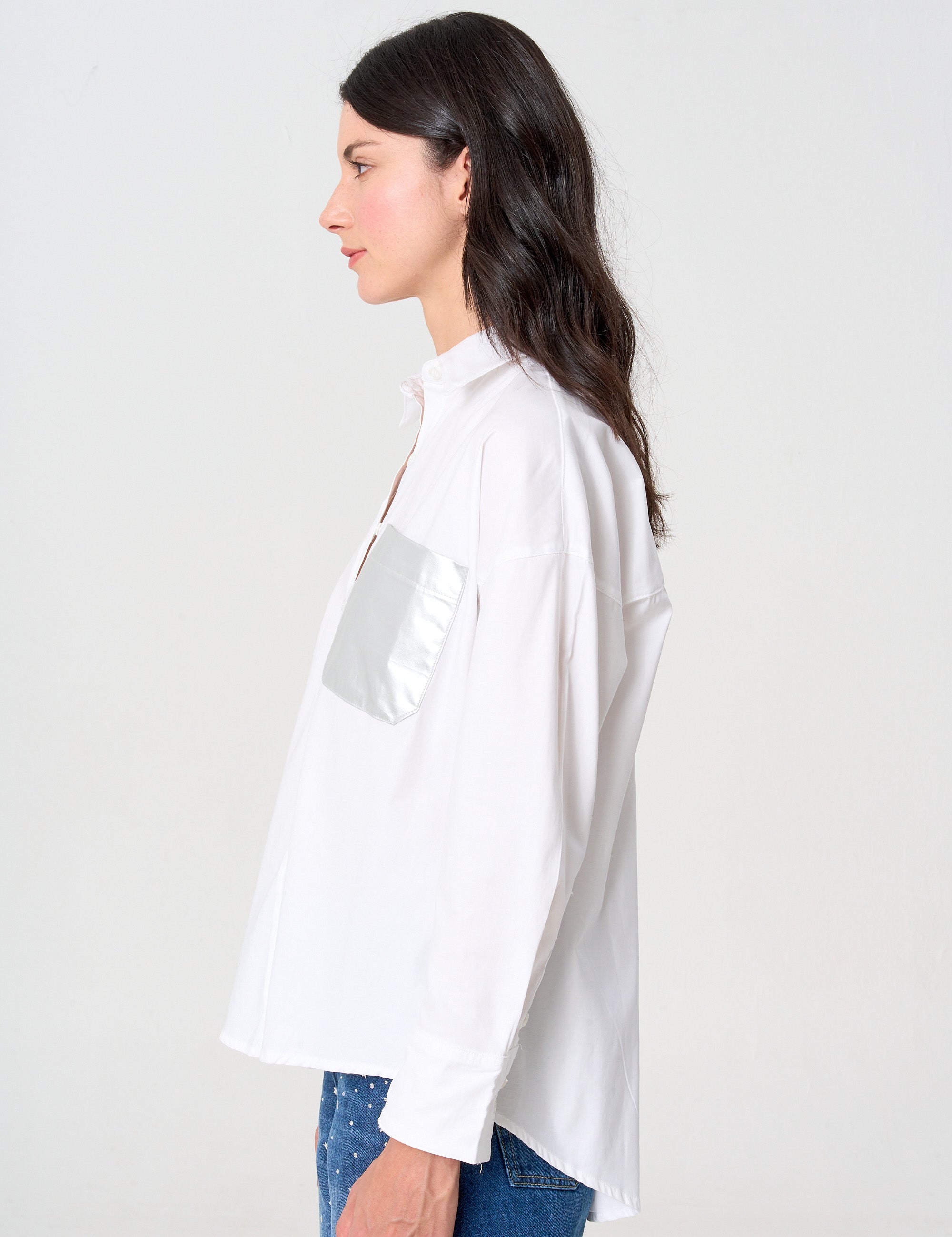 camisa femenina blanca 