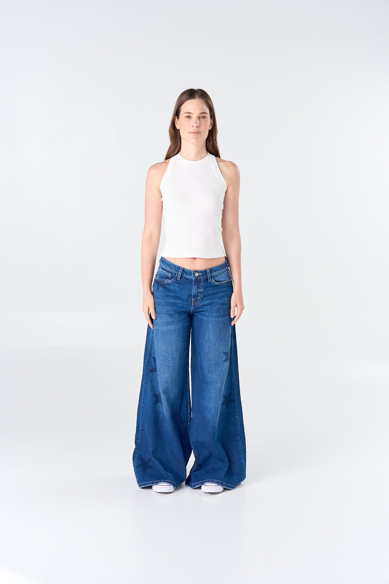 Starry Wide Leg Jean 116