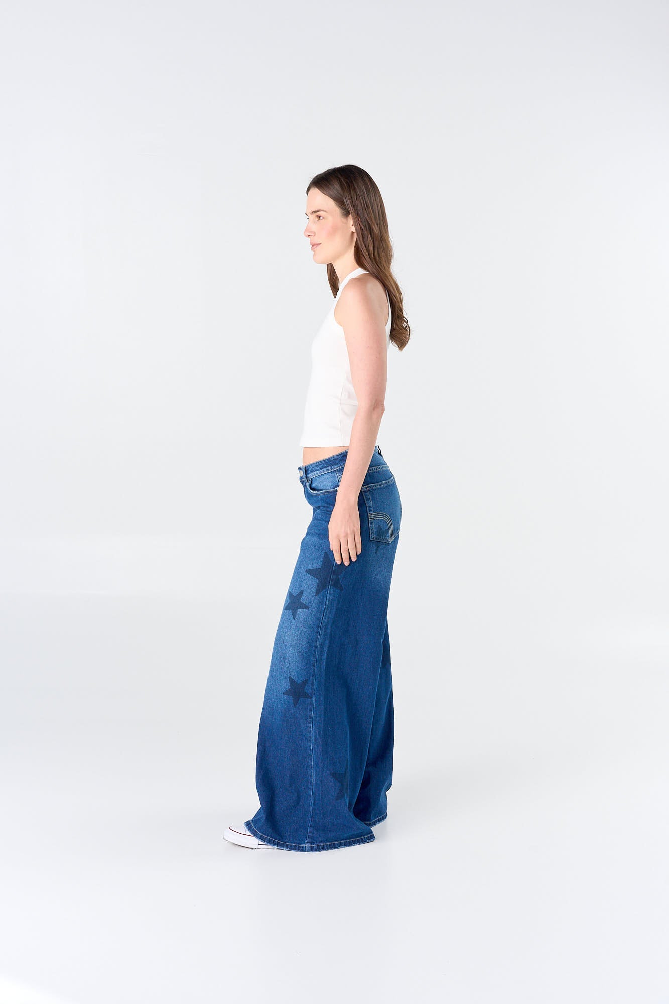 Starry Wide Leg Jean 116
