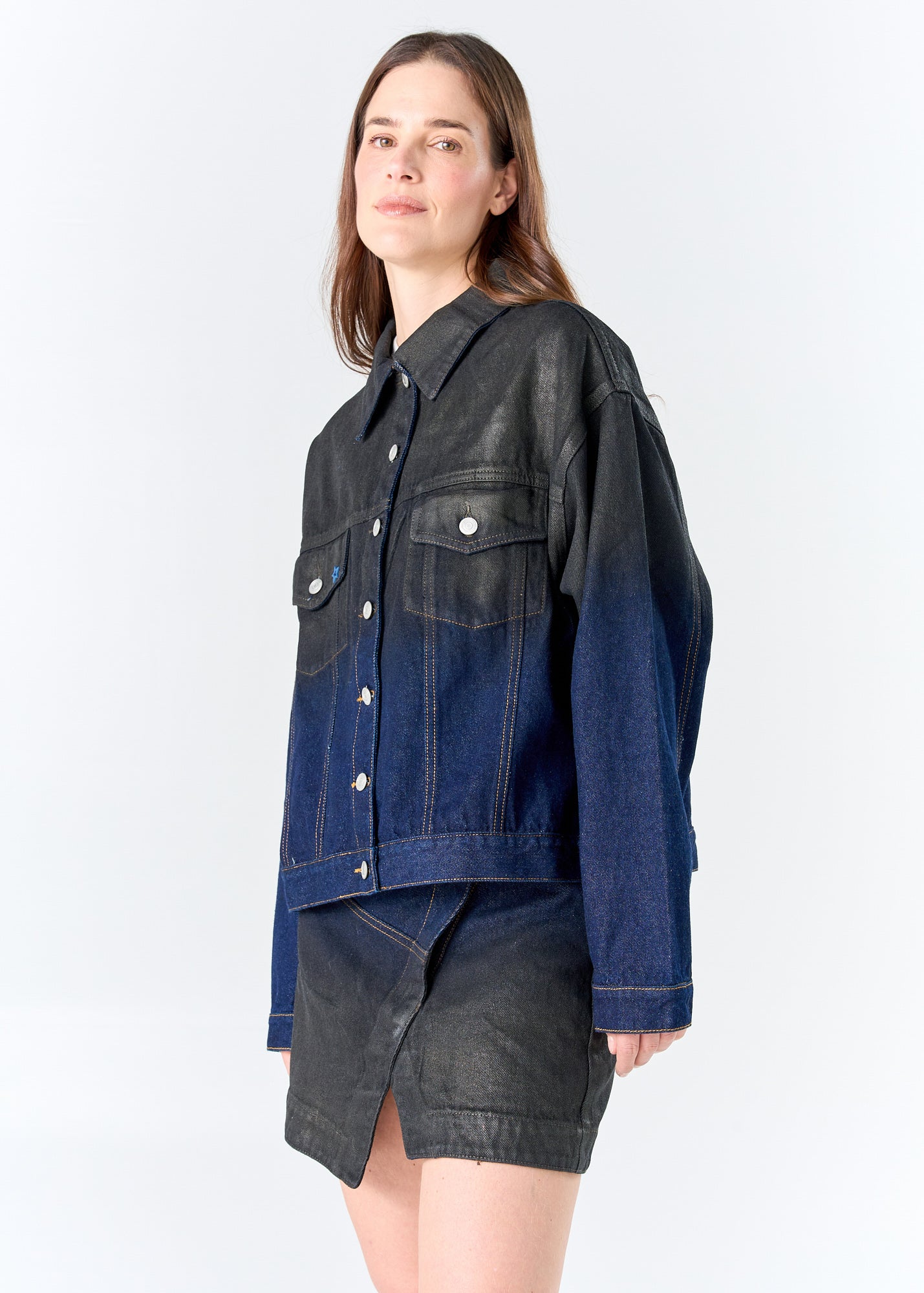 Set Shadow Jacket and Skirt