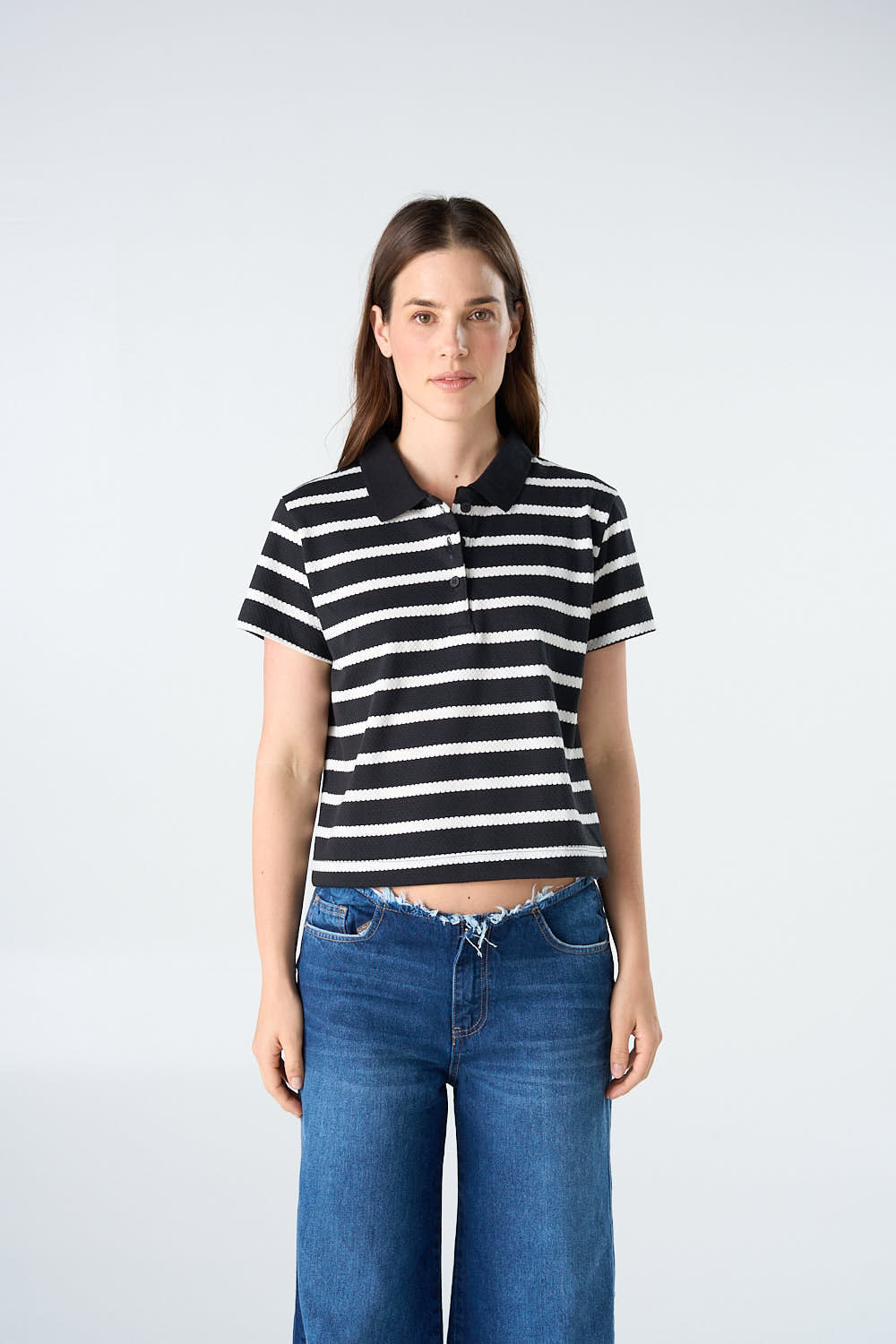 Striped polo 126