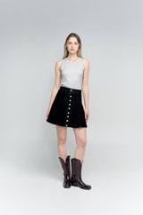 The velvet skirt 157