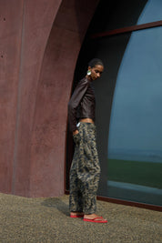 Camo barrel jean 201
