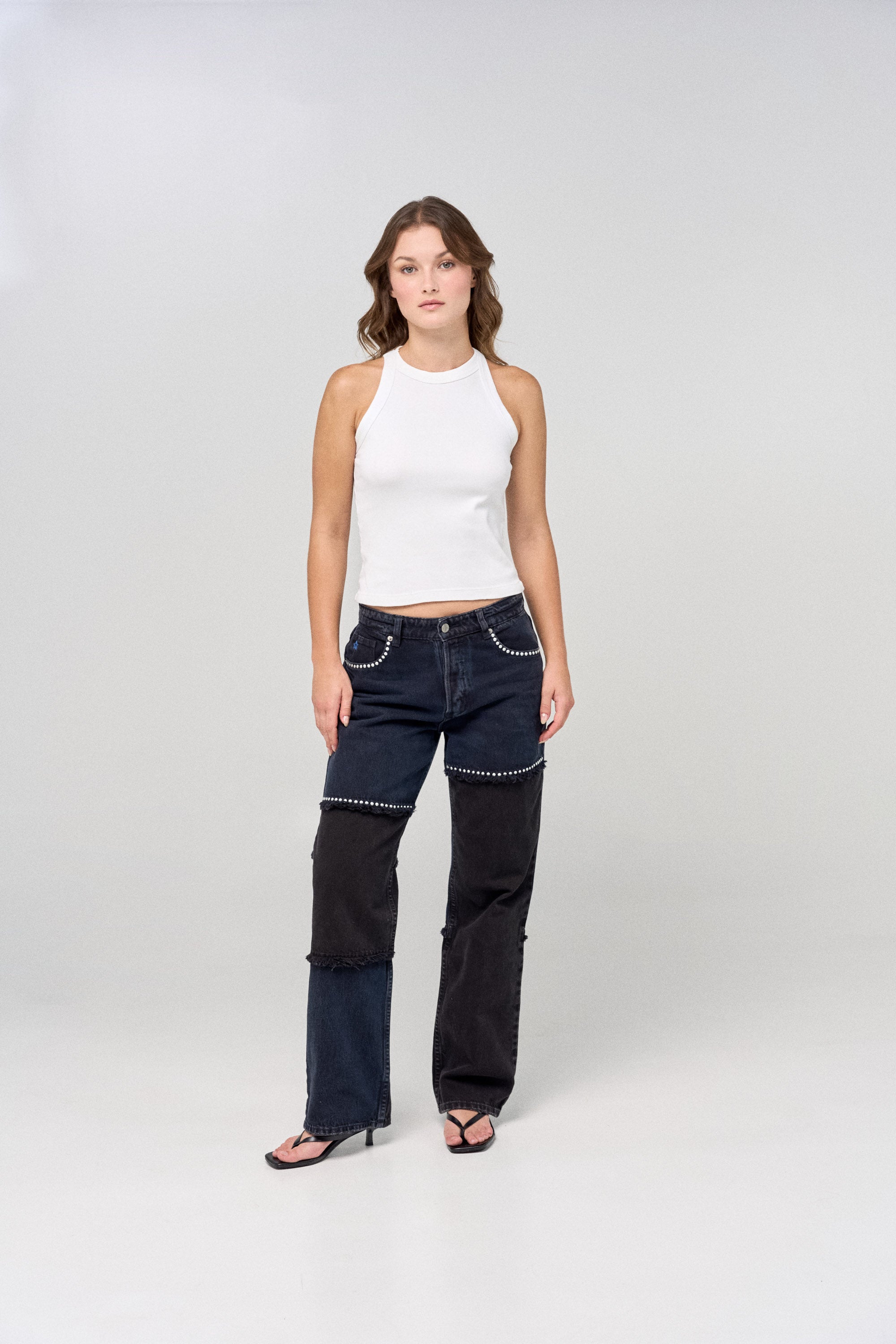 Pin straight jean 196