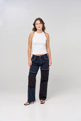 Pin straight jean 196