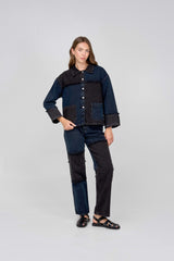 Soft dark jacket 180