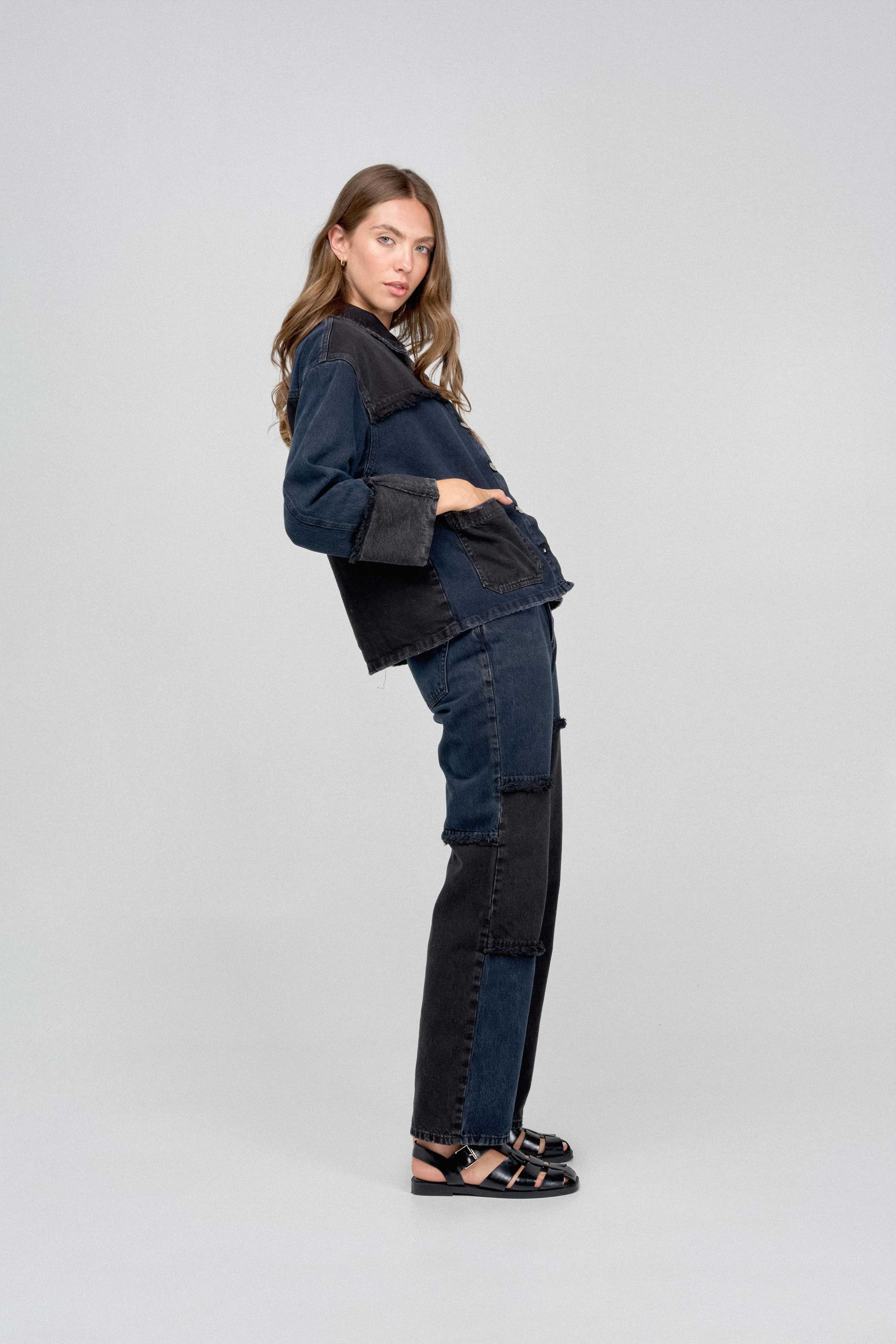 Soft dark jacket 180