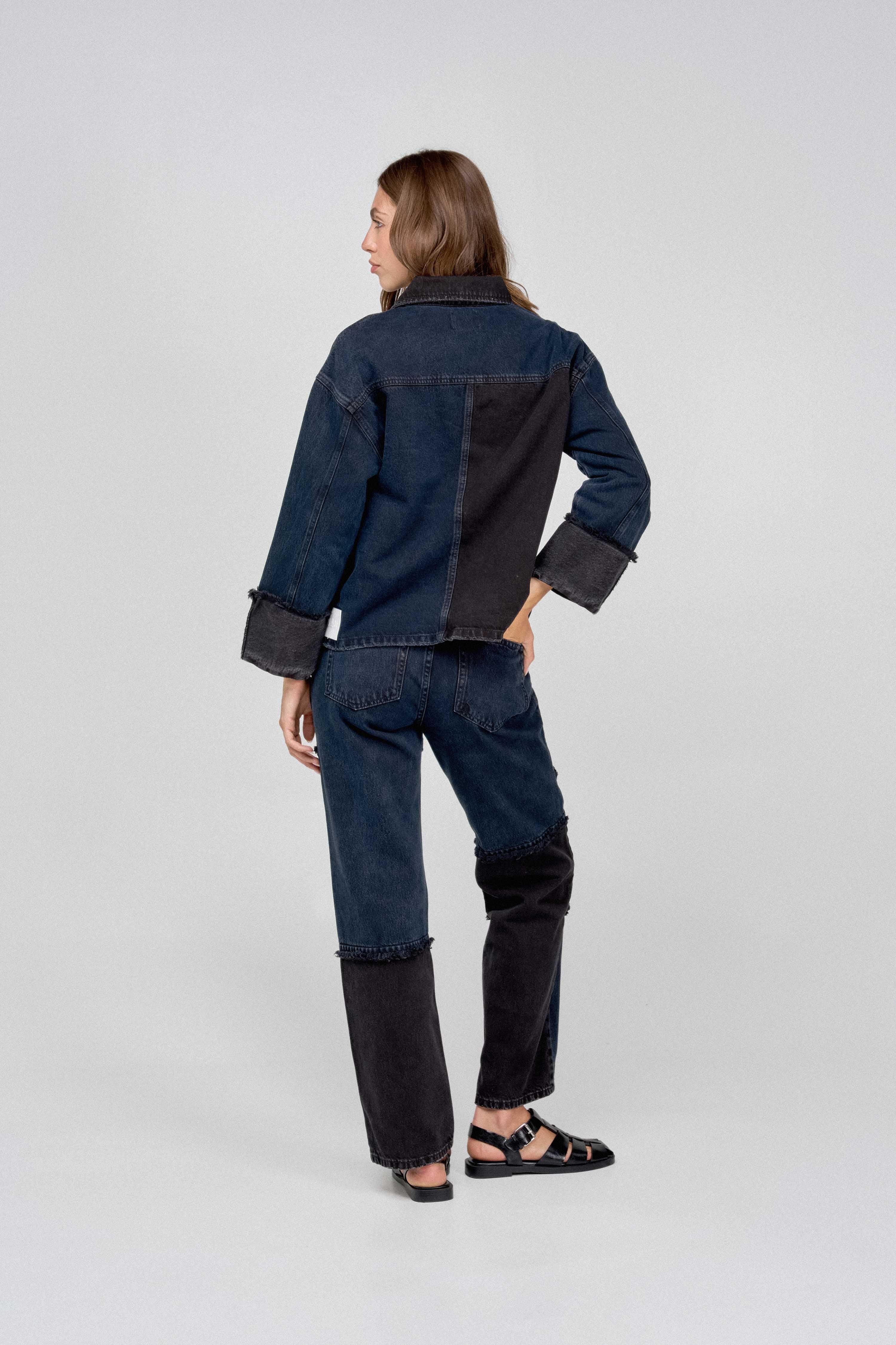 Soft dark jacket 180