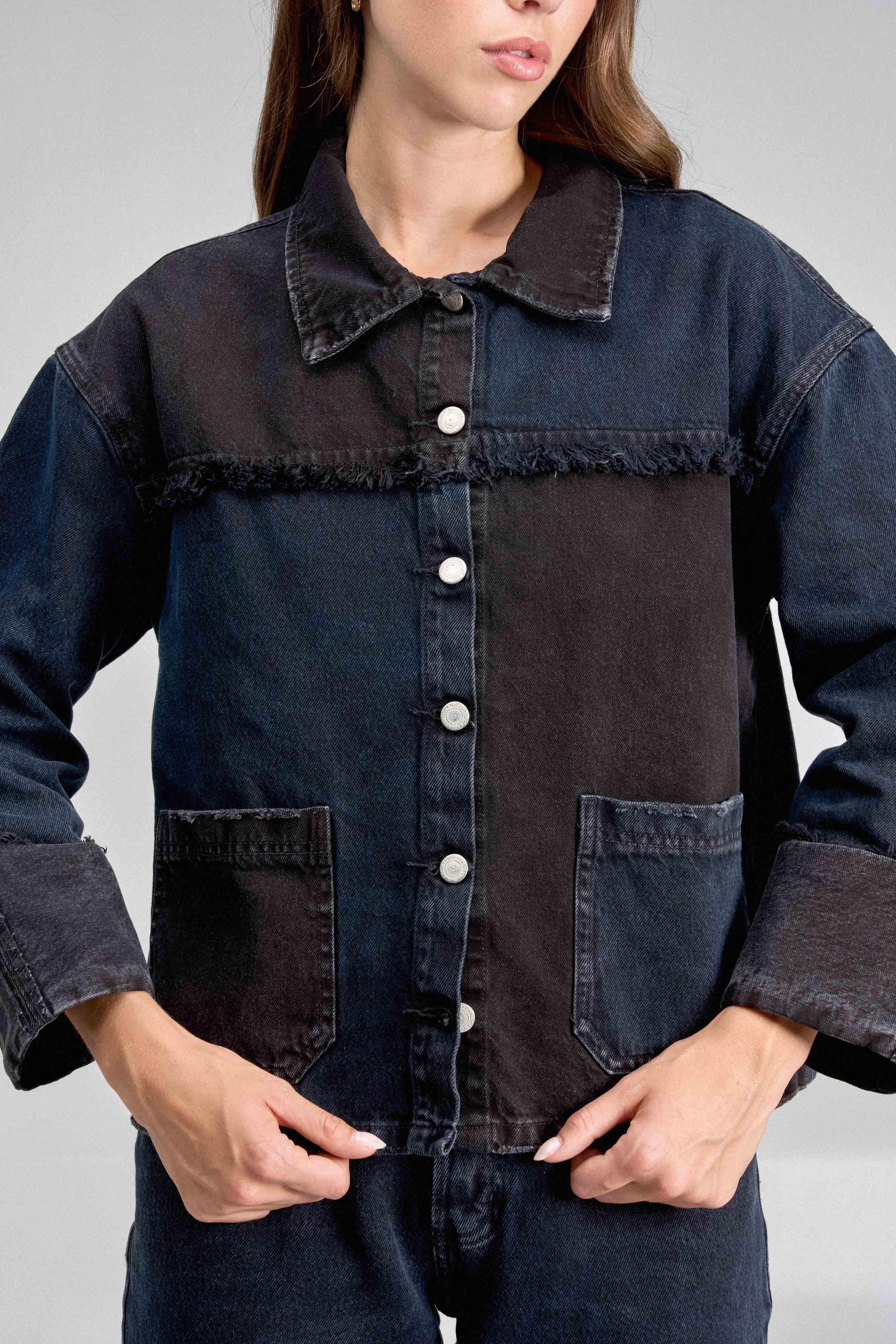 Soft dark jacket 180