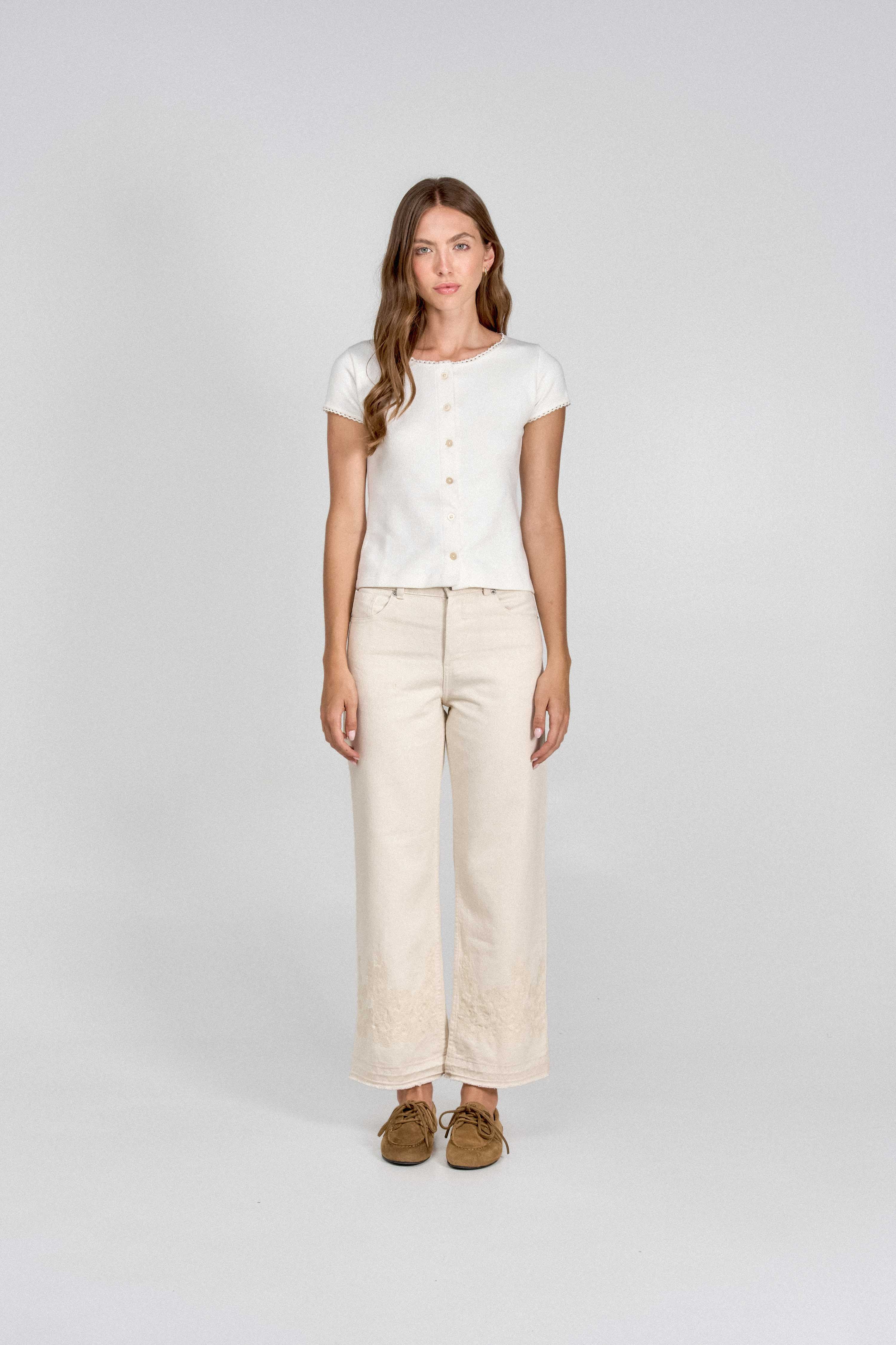 Crafted wide jean 173