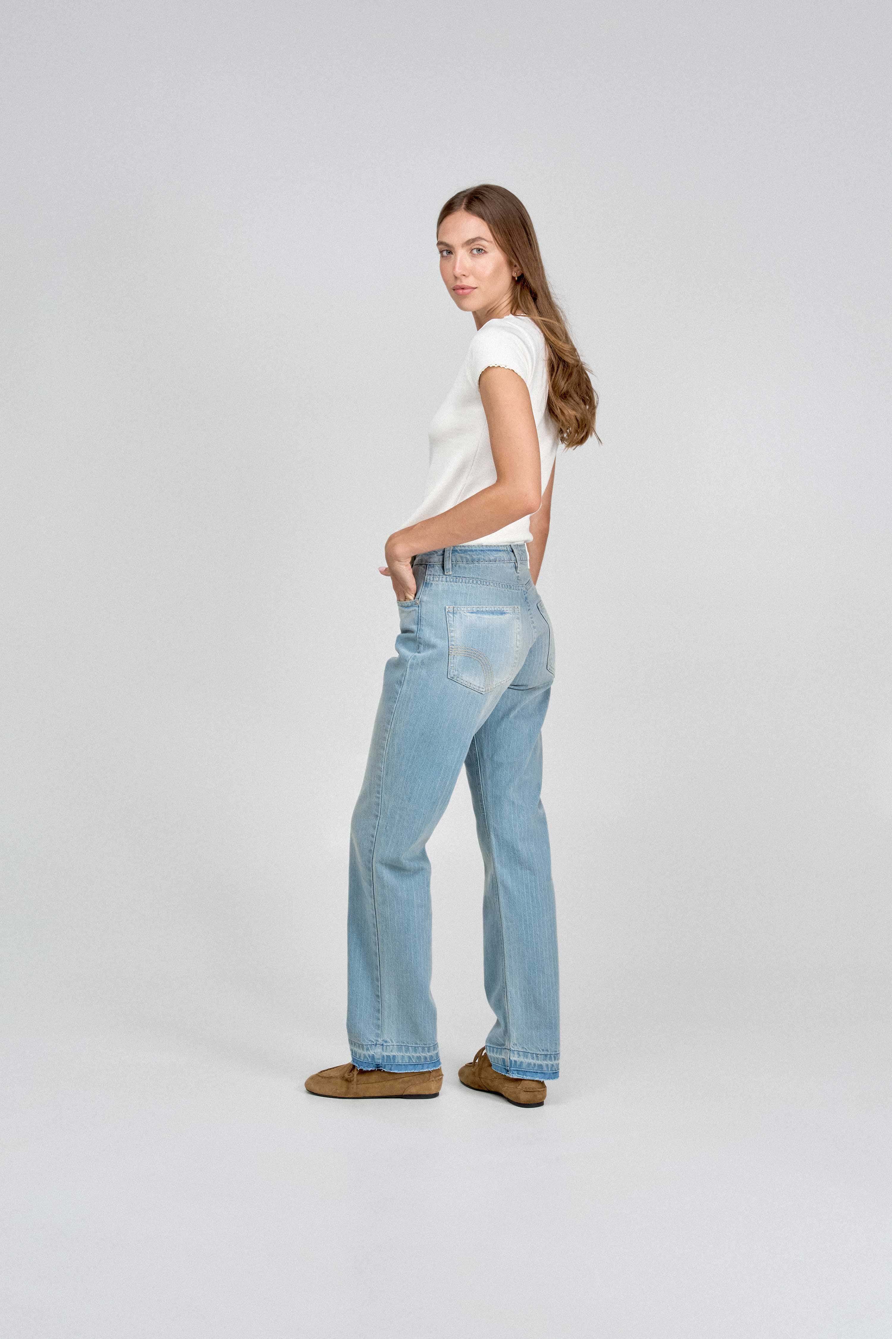 Soft straight jean 178