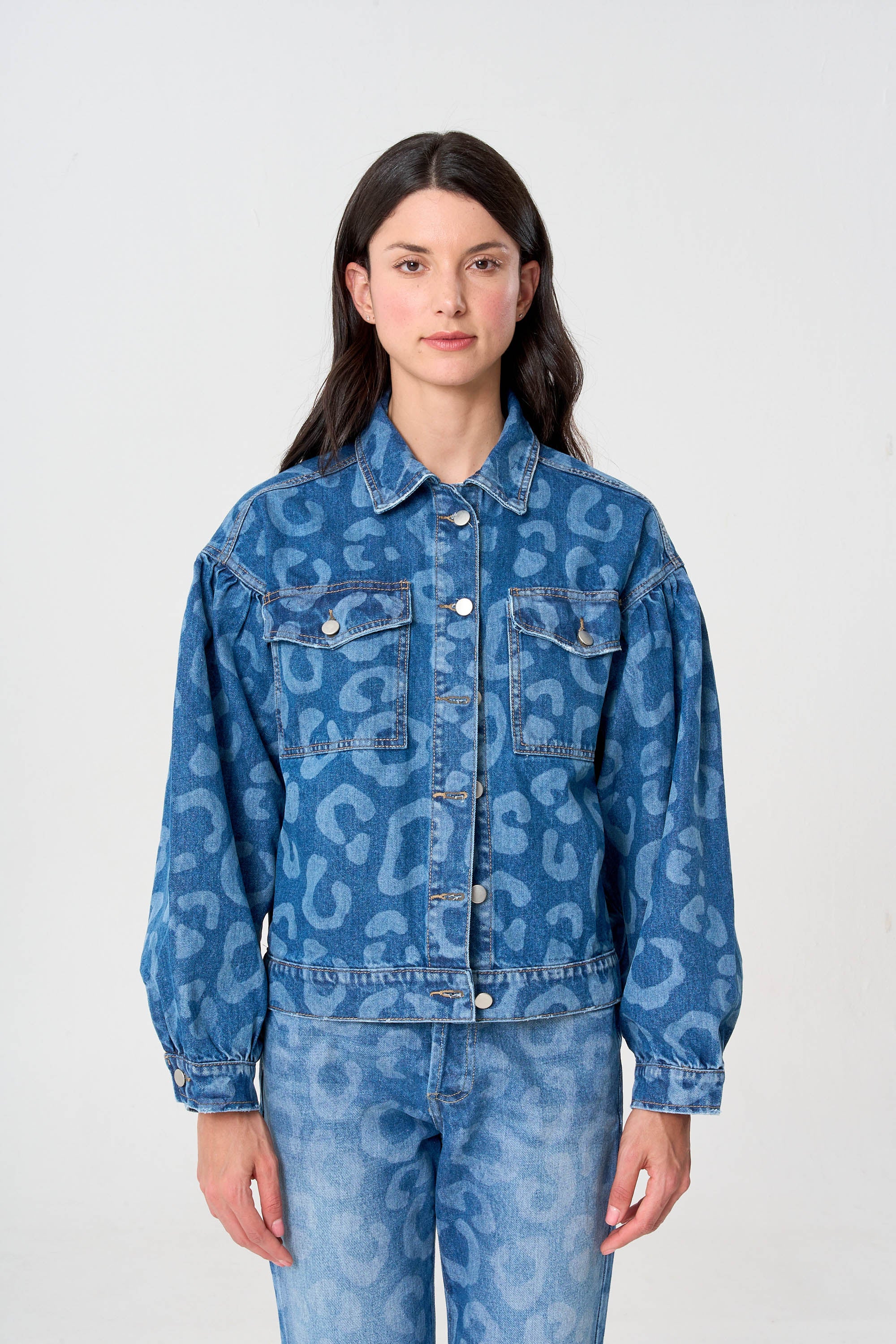 chaqueta para  mujer de jean