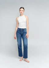 Straight Jean in everyday blue