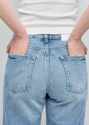 wide jean tono medio vintage