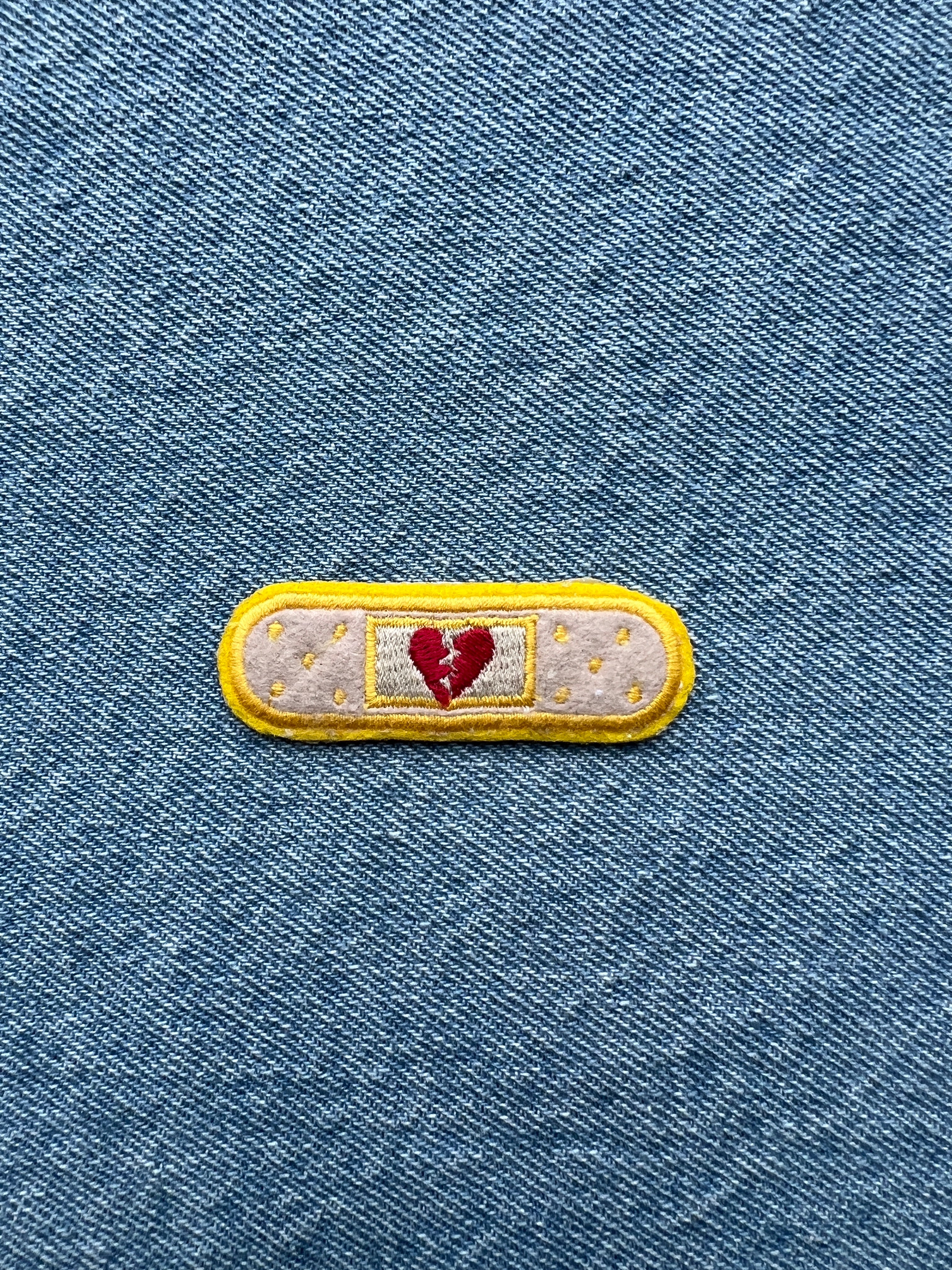 Parche bordado Band aid
